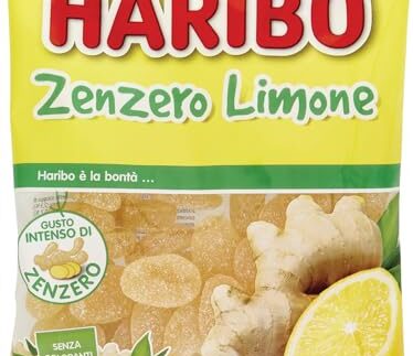 Haribo Ginger-Lemon Gummi Candy 175g/6.17oz